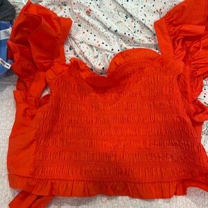 meraki top ties in the back